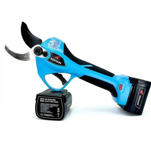 嘉航4公分电动修枝剪充电式剪刀修剪树枝剪子园林专用电动果树剪 - 图2