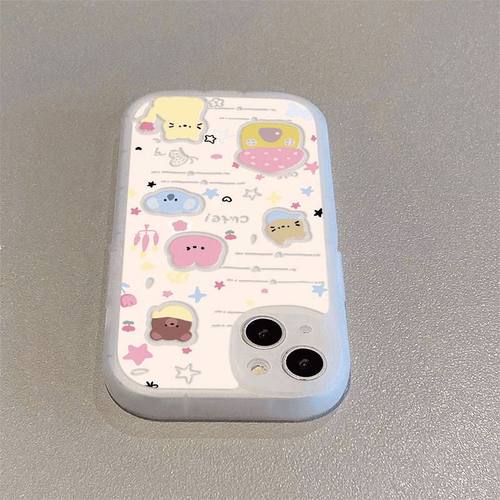 爱心小象适用vivox200手机壳新款vivox80/200GT防摔s19s16pro硅胶y78/y35+/37可爱y93s/y10男女软壳T1全包z5 - 图3