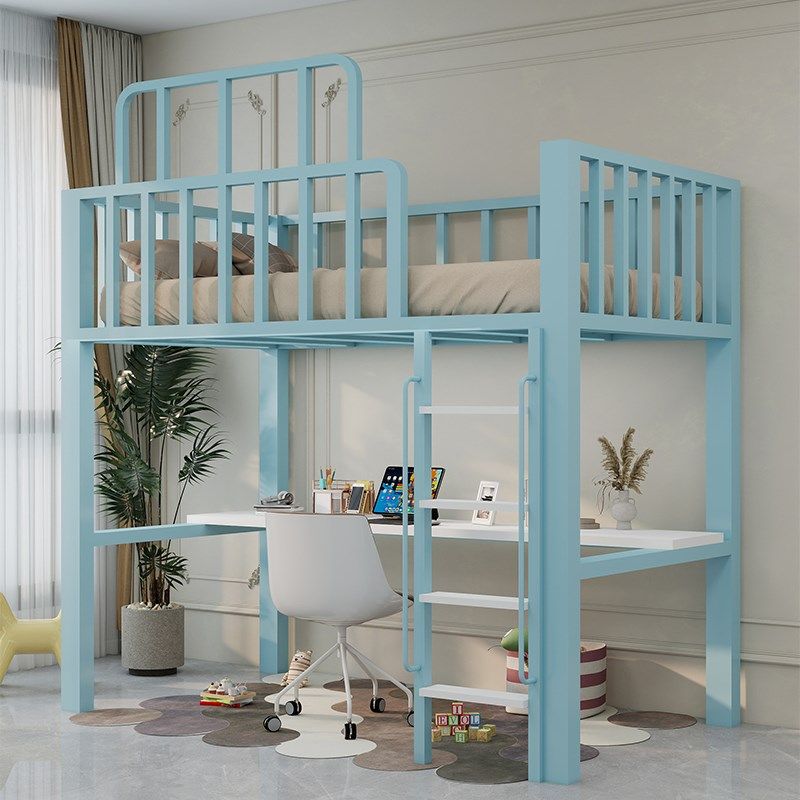 l高架床上床下桌床书桌一体小户型上床下空单上层高低床,淘宝优惠券,粉丝福利购,淘宝优惠卷