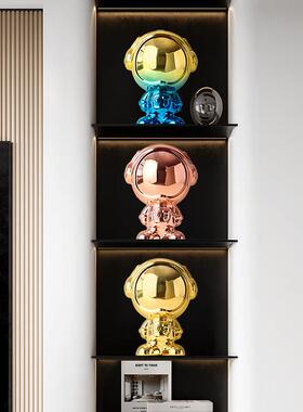 简约轻奢宇航员太空人桌面摆件创意客厅酒柜电视柜家居装饰品摆设