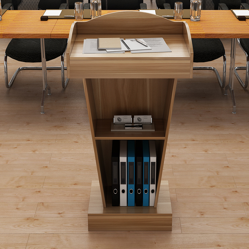 学校教师讲台发言台接待台迎宾台持台咨询台席台多媒体演讲台 - 图3