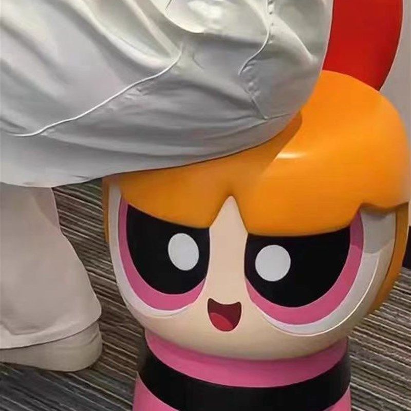 []飞天女警小矮凳家庭入口凳装饰手图新潮,淘宝优惠券,粉丝福利购,淘宝优惠卷