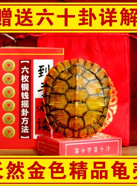 六爻摇卦算褂书初学者入门六十四卦详解摇卦铜钱说明周易龟甲