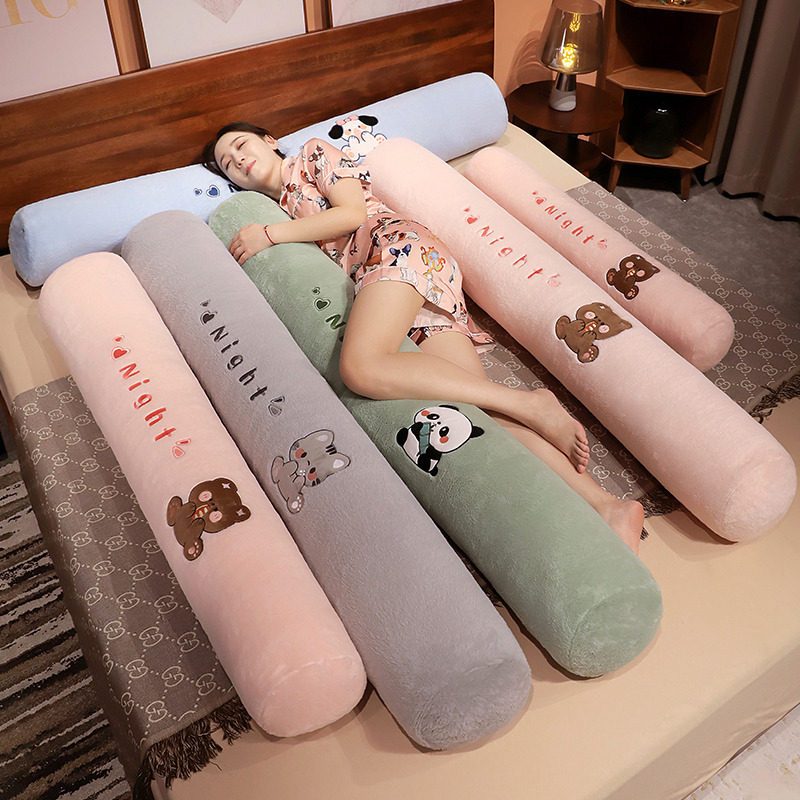 圆柱抱枕女生睡觉侧睡夹腿床上靠枕孕妇抱睡枕头学生宿舍床边挡枕,淘宝优惠券,粉丝福利购,淘宝优惠卷