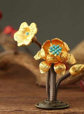 朵玛食子酥油花藏传供具用品密宗法器尼泊尔仿古工艺佛前八供摆件