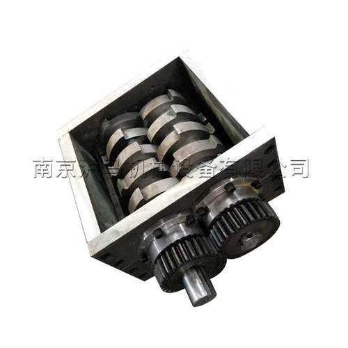 单双轴撕碎机机箱金属撕碎机垃圾撕碎机主机刀片厂家直销 - 图3