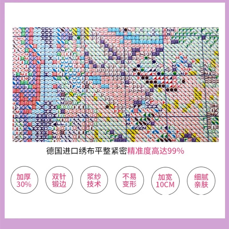 【ZZ4551-蔚蓝】十字绣2024新款线绣客厅大幅欧式风景画欧式油画 - 图1