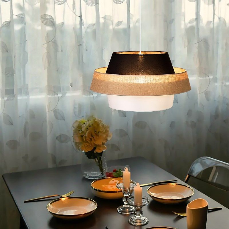 日式餐厅吊灯卧室书房布艺北欧诧寂风服装店设计师民宿装饰灯具,淘宝优惠券,粉丝福利购,淘宝优惠卷