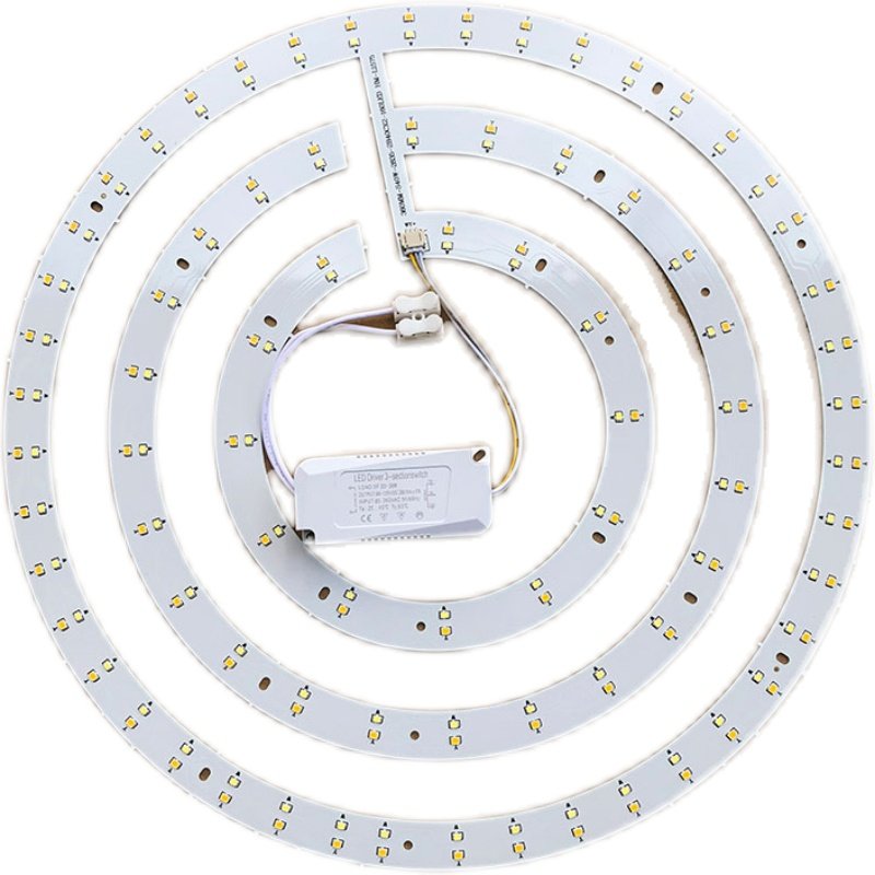 吊扇灯LED替换吸顶灯圆形改造灯板变光灯片磁吸光源暖白螺旋灯芯,淘宝优惠券,粉丝福利购,淘宝优惠卷