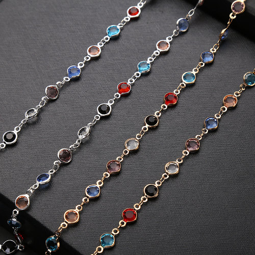 防丢眼镜链女潮款挂链墨镜链条挂脖时尚防掉防汗眼镜链口罩挂脖绳 - 图2