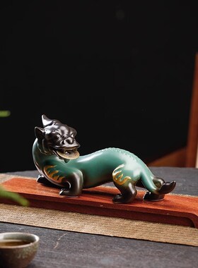 威弗列德貔貅摆件四方来财家居饰品办公室客厅桌面装饰开业礼品