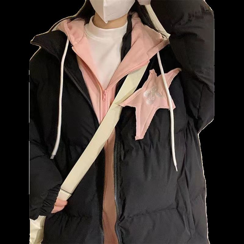 女童羽绒服冬季2023新款外套大童洋气保暖初中生加厚短款黑色棉服,淘宝优惠券,粉丝福利购,淘宝优惠卷