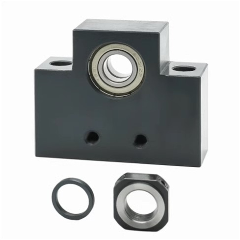 30度梯形丝杠用支座 固定侧LHF01-Q8  LHF02-R8  LHF05-Q8 - 图1