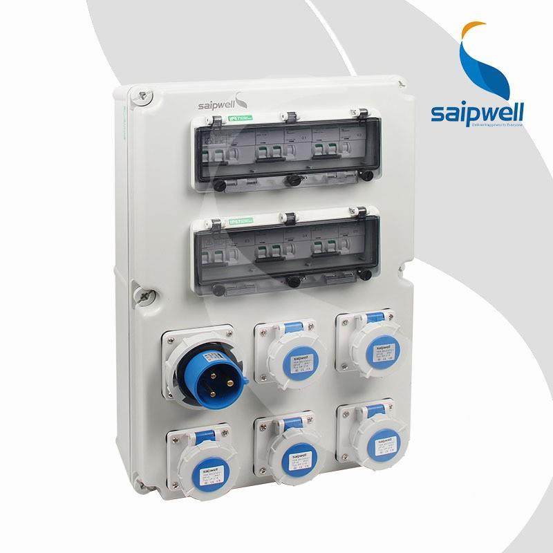 斯普便携式防水塑料航空插座箱手提移动工业插座配电箱检修电源箱,淘宝优惠券,粉丝福利购,淘宝优惠卷