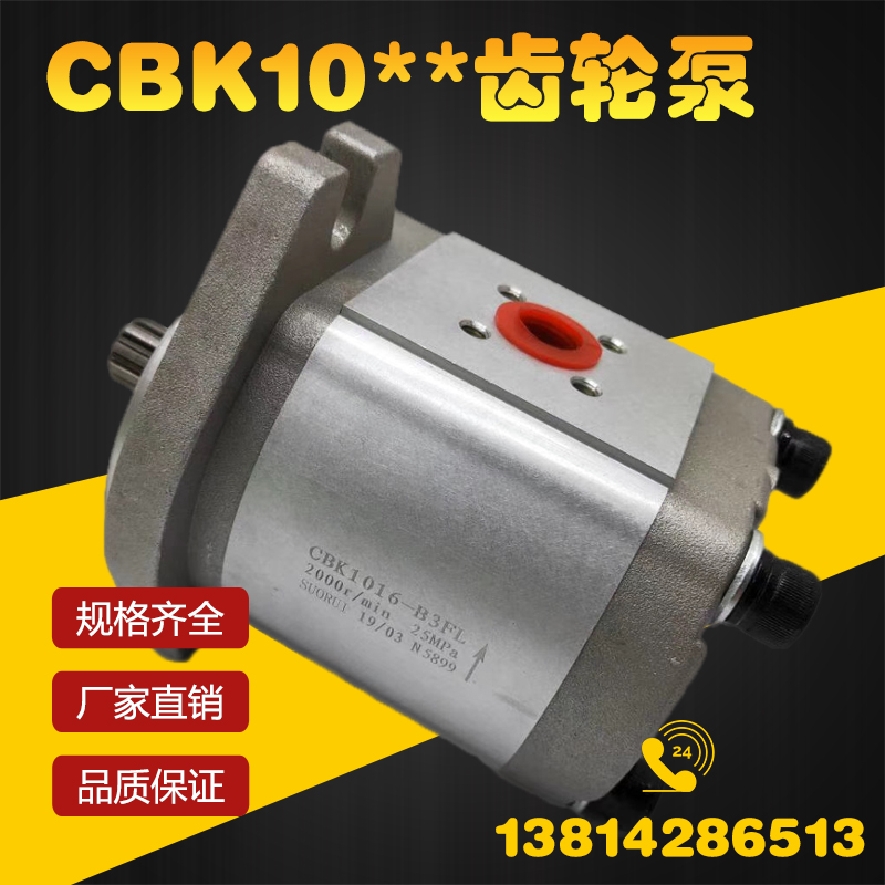 齿轮泵CBK1012 CBK1016 CBK1020 CBK1025-B1FR B1FL A1FR液压油泵-图0