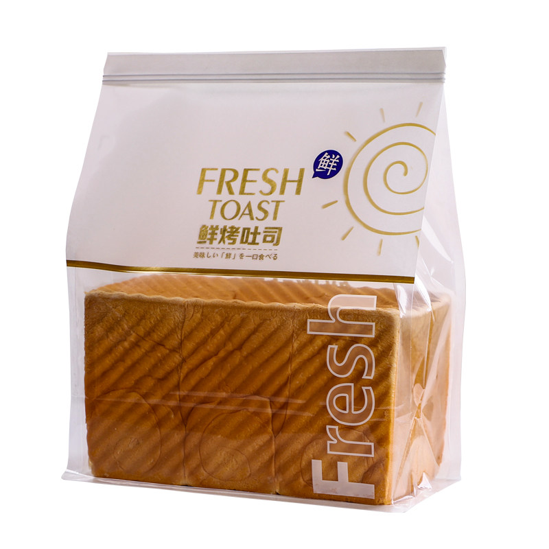 鲜烤吐司袋切片面包方包卷边铁丝封口窗袋烘焙牛皮纸袋子,淘宝优惠券,粉丝福利购,淘宝优惠卷