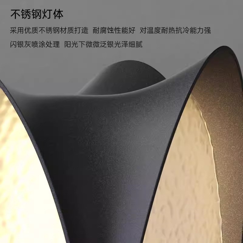 户外庭院柱d头灯别墅围墙大门太阳能防水灯2024年新款歌剧院草坪 - 图2