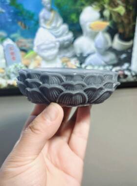 观音如来佛像莲花底座观音菩萨展示莲花桌席工艺品景观摆件