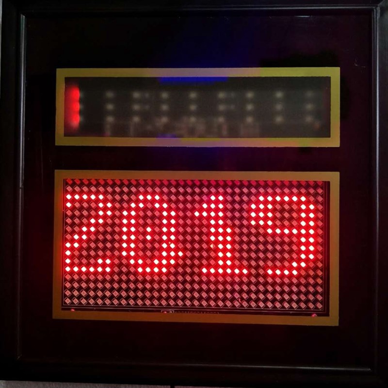 电动伸缩门LED显示屏282930规格电动门滚动屏欢迎光临出入平安 - 图3