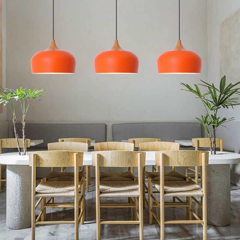 商用店铺吧台现代橘红色奶茶店个性工业风火锅店橙色吊灯,淘宝优惠券,粉丝福利购,淘宝优惠卷