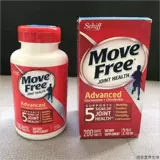 Американский оригинал Move Free Хондроитин, витамин А, глюкоза, красный флакон, 200 капсул, красная коробка, теперь F