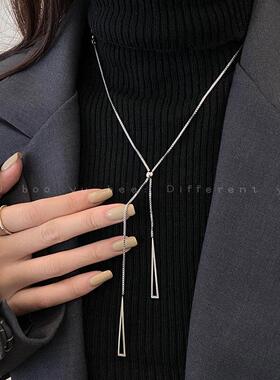 长钛钢不褪色项炼为妇女2025新的高端运动衫炼无障碍豪华利基设计