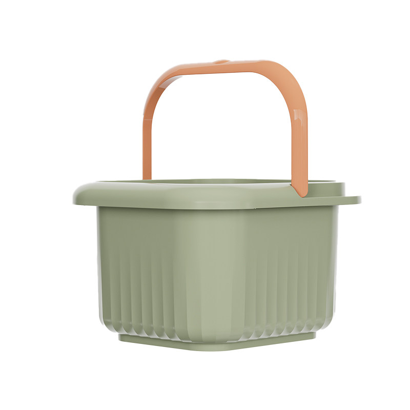 家用泡脚桶过小腿塑料加厚加高深足底按摩蒸脚足浴洗脚盆滚轮,淘宝优惠券,粉丝福利购,淘宝优惠卷