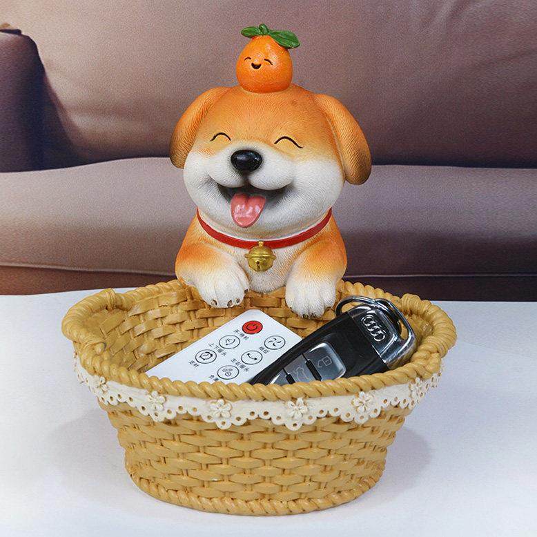 进门口玄关放钥匙收纳摆件入户鞋柜置物搬家乔迁新居客厅狗装饰品,淘宝优惠券,粉丝福利购,淘宝优惠卷