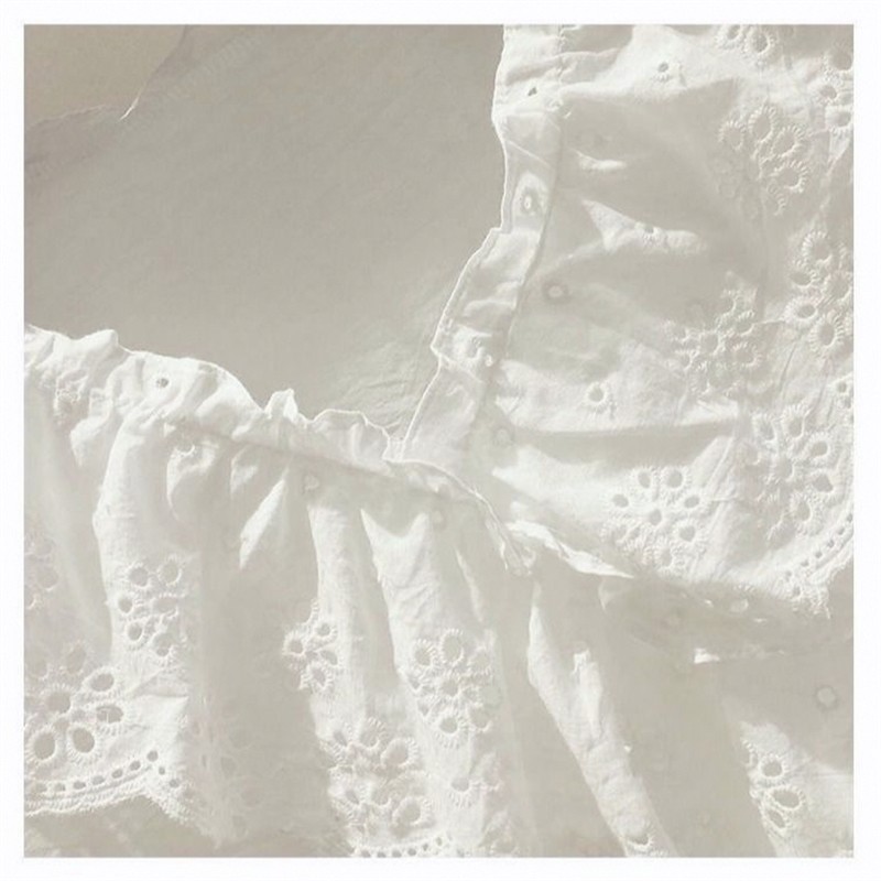 2023夏季新款显瘦宽松v领雪纺衫女短袖荷叶边娃娃领时尚洋气上衣,淘宝优惠券,粉丝福利购,淘宝优惠卷