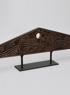 新中式创意家居摆件欧式新古典酒店玄关客厅样板间金属软装饰品