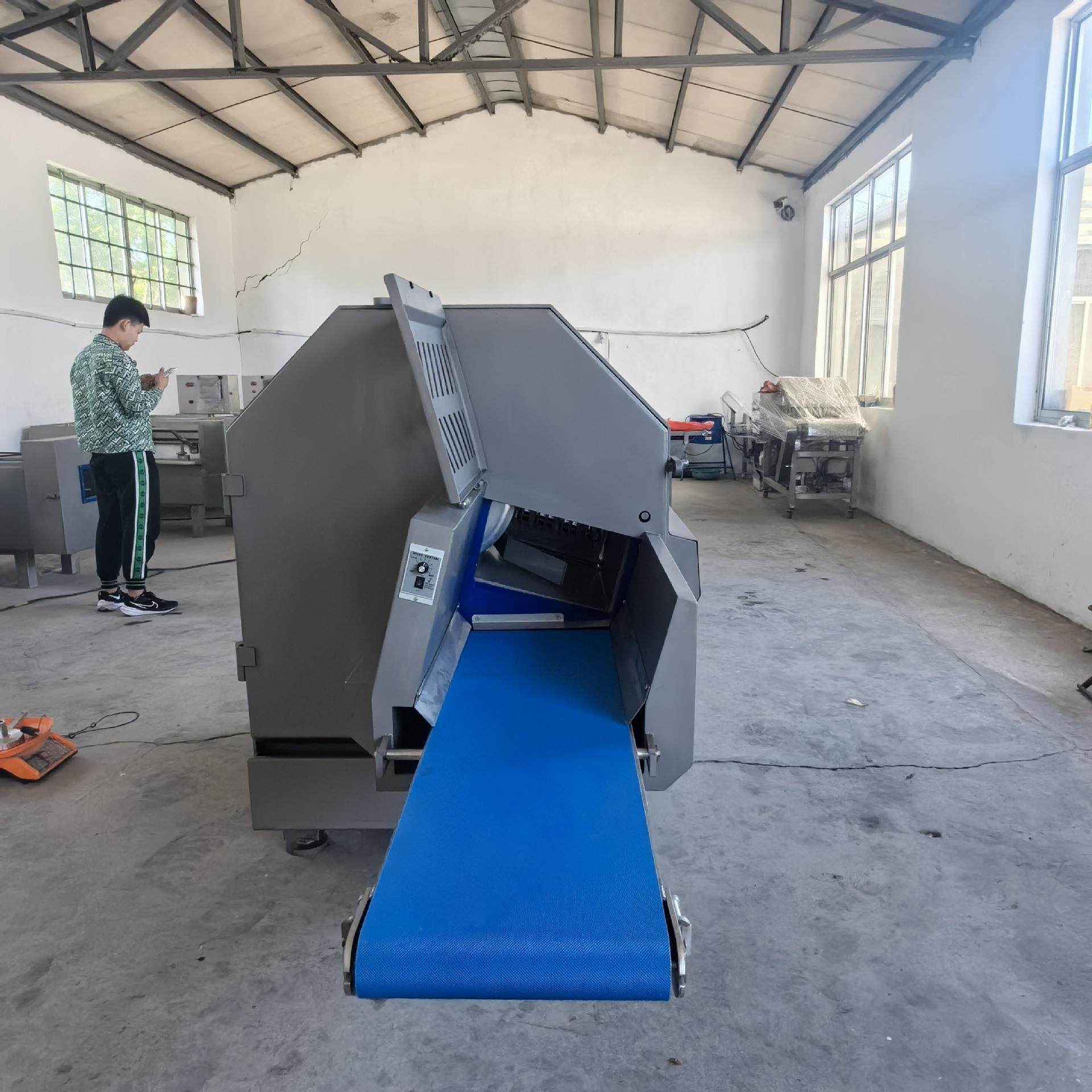 全自动小型切片机上粉机滚筒上粉机商用牛排冷冻香肠肉制品砍排机,淘宝优惠券,粉丝福利购,淘宝优惠卷