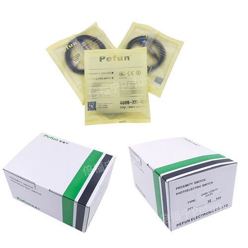 倍福宁Pefun光电开关HA-E3F-DS30C4漫反射M18NPN常开+常闭/B4PNP - 图0