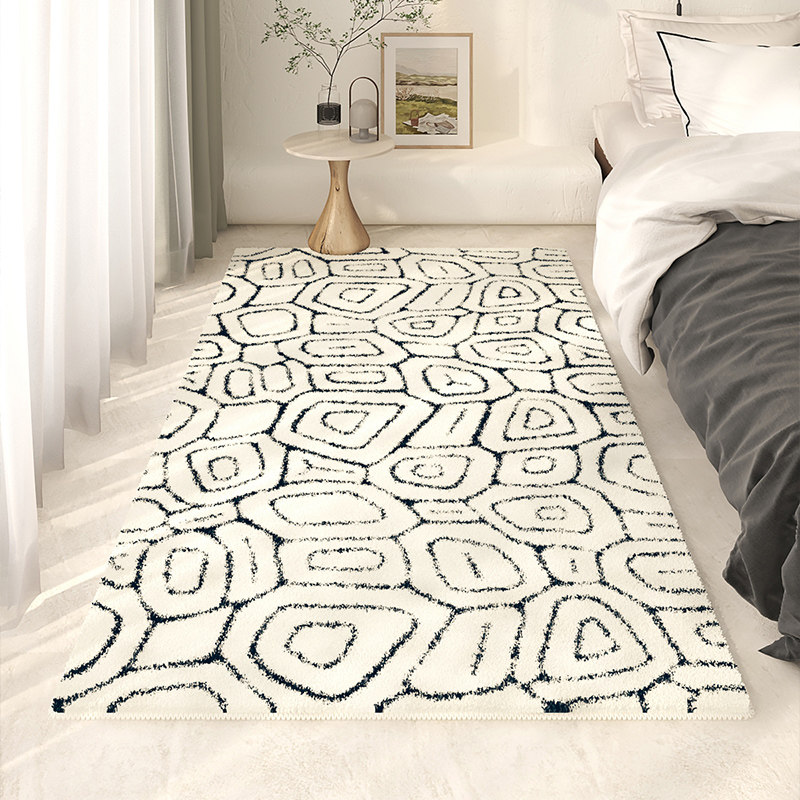 OO 长条床边毯复古卧室地毯客厅沙发茶几毯奶油风加厚床前地垫,淘宝优惠券,粉丝福利购,淘宝优惠卷