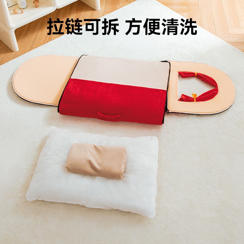 猫窝四季通用封闭式可拆洗帐篷网红安全感狗房屋冬天保暖宠物用品 - 图3