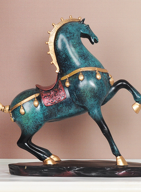 马纯手工现代客厅酒柜装饰品业礼品家居玄关书房办公桌创意