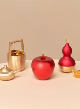 有福桶享 黄铜一桶金摆件 乔迁新家开业工艺装饰布置 创意礼物