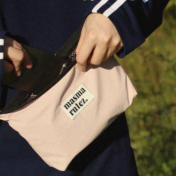 MASMARULEZ官方正品现货迷你单肩斜挎包 Travel sacoche bag pink,淘宝优惠券,粉丝福利购,淘宝优惠卷