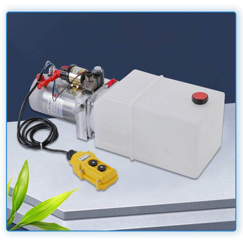 单作用自卸拖车塑料油箱平板车直流动力泵站电动遥控液压单元油泵,淘宝优惠券,粉丝福利购,淘宝优惠卷