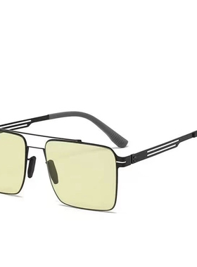 男士潮流时尚日夜两用感光变色太阳镜防紫外线男款时尚百搭眼镜