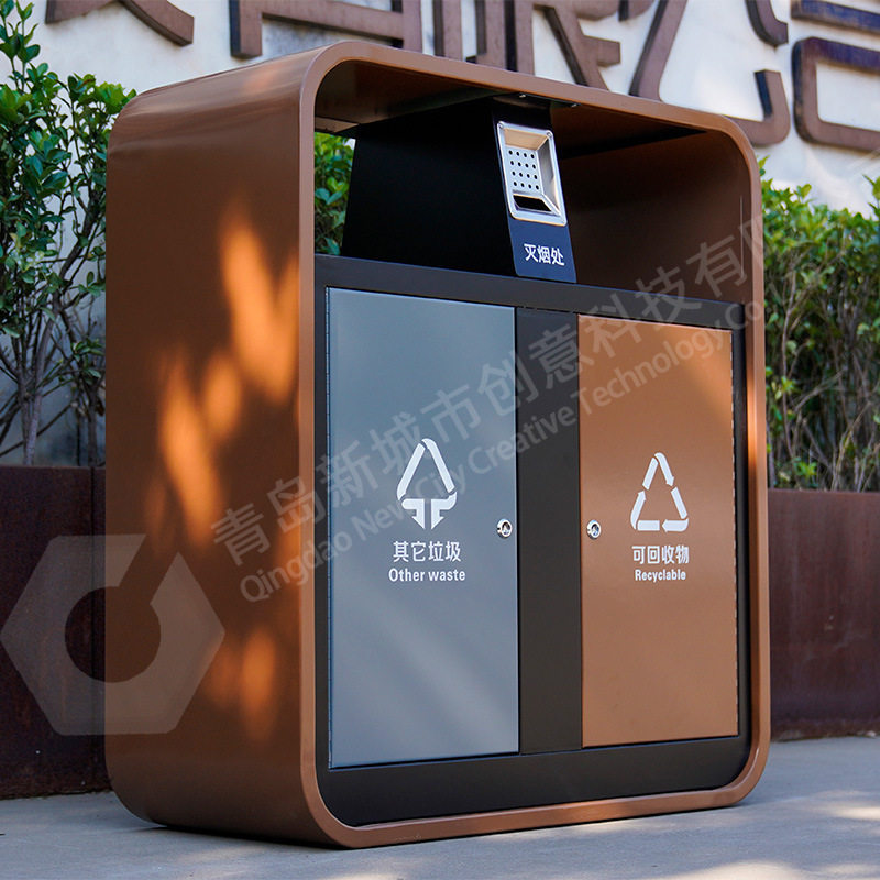 户外垃圾桶铁艺果皮箱售楼处商场公园小区多大容量分类垃圾箱,淘宝优惠券,粉丝福利购,淘宝优惠卷