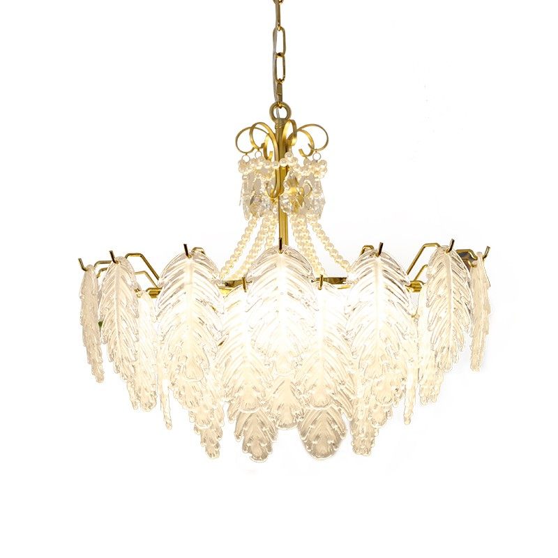 全美一丁法式轻奢水晶珍珠龟背叶吊灯美式餐厅客厅卧室衣帽间灯具,淘宝优惠券,粉丝福利购,淘宝优惠卷