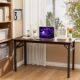 Folding computer table home office study desk e-sports table workbench writing table rectangular simple table board