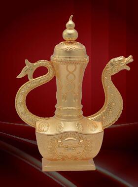 李居明2025蛇年九宫吉祥物中宫位葫芦天医药壶二黑位摆件家居摆设