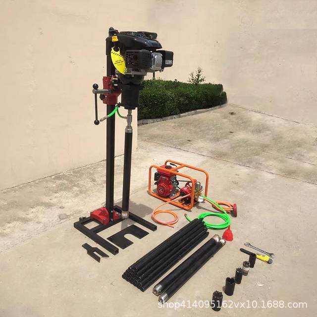 Single-person vertical lightweight backpack drilling rig 20-meter mountain exploration core drilling rig 30-meter engineering survey drilling machine