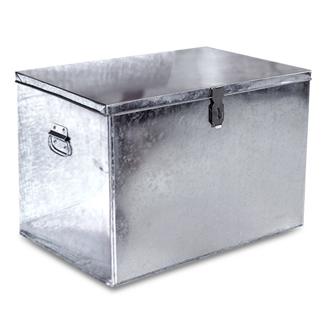 Custom made iron box large thick iron box hardware tool box money box bill file cabinet storage box