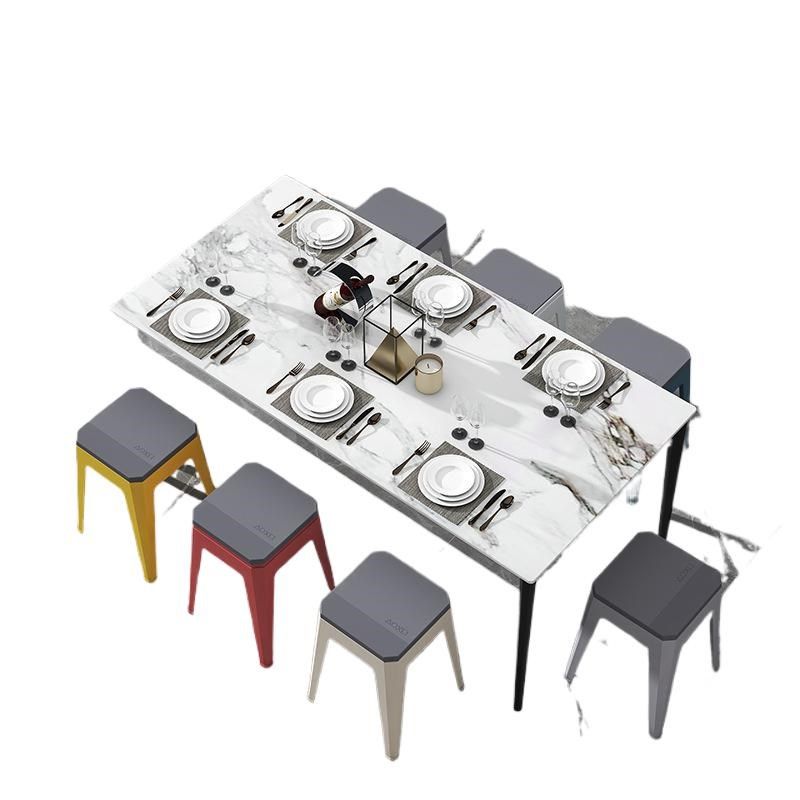 现代风塑料加厚叠放欧式餐桌椅家用防滑塑胶矮凳方凳,淘宝优惠券,粉丝福利购,淘宝优惠卷