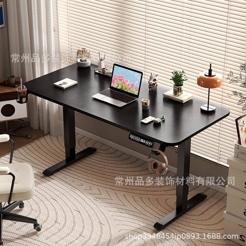 电动升降桌电脑桌卧室家用学生书桌成人办公桌电竞桌作台智能升降 - 图1