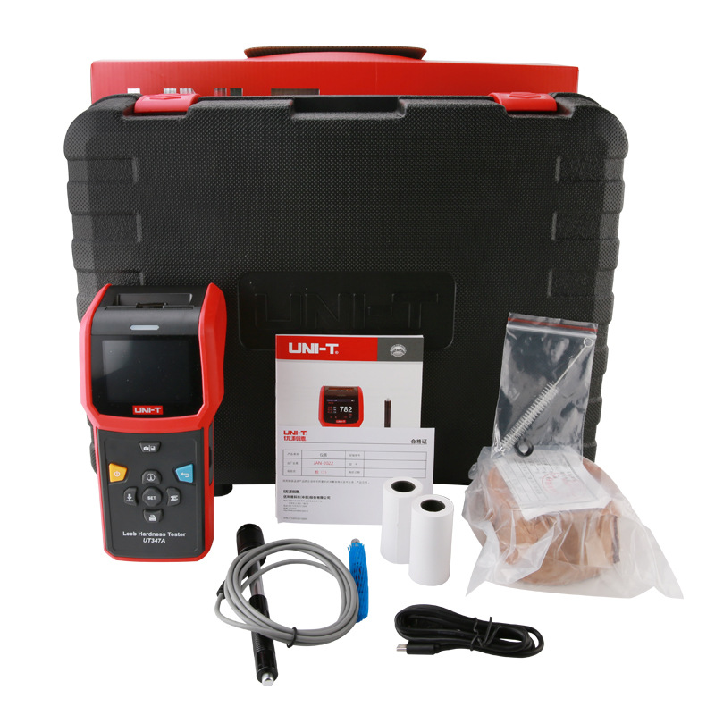 优利德UT347A里氏硬度计高精度硬度检测仪数显金属钢材硬度测试 - 图3