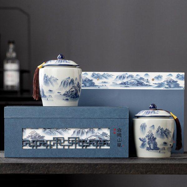 密封防潮茶叶罐茶叶礼盒空盒定制LOGO储茶罐高档精致乌龙茶白茶,淘宝优惠券,粉丝福利购,淘宝优惠卷