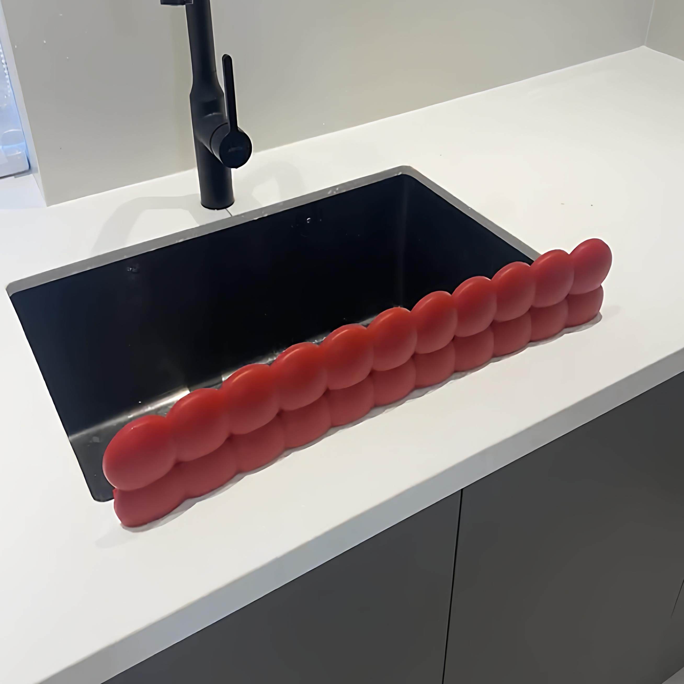 日系洗碗槽挡水板硅胶吸盘式防溅水卫生间洗漱台洗脸盆边缘挡水条,淘宝优惠券,粉丝福利购,淘宝优惠卷